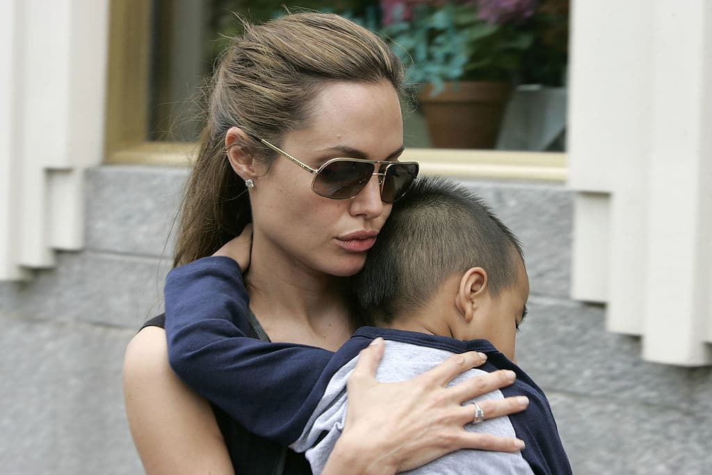 Angelina Jolie und Maddox