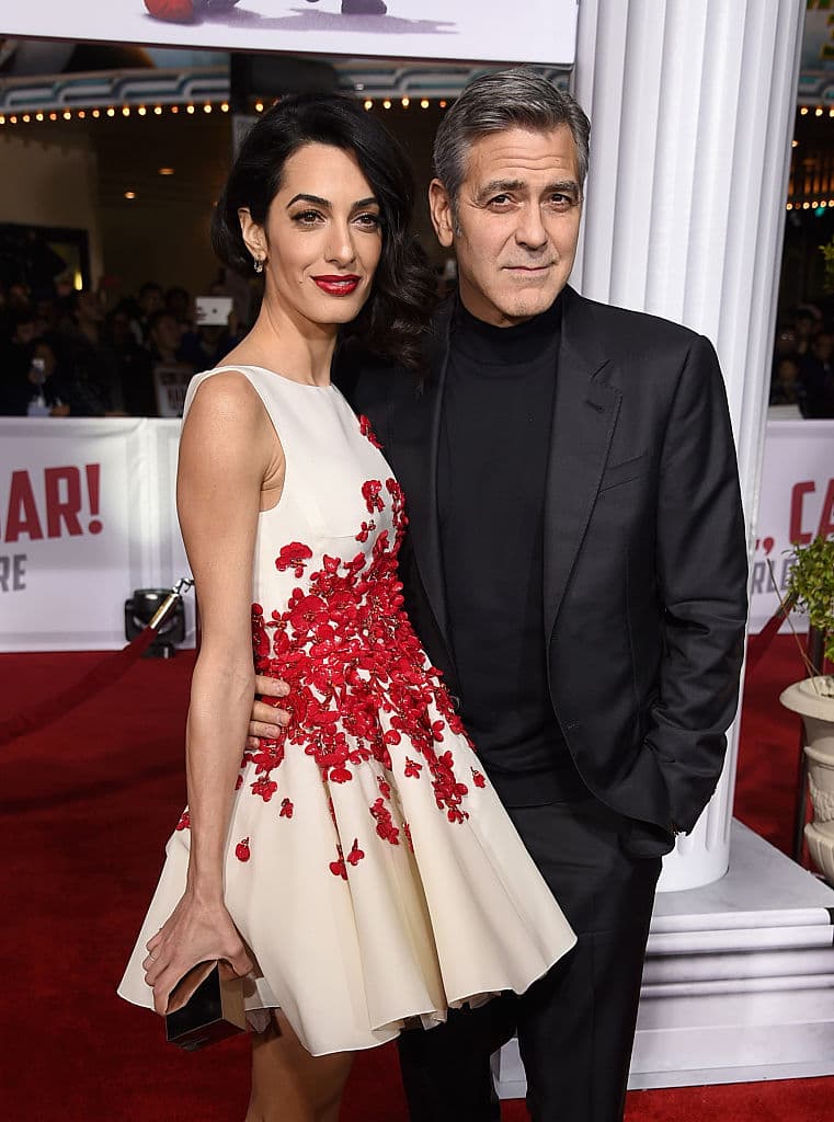 George Clooney und Amal Clooney 