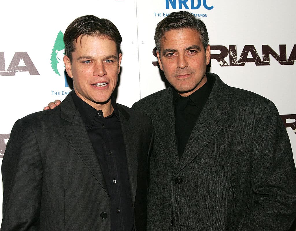 Matt Damon und George Clooney