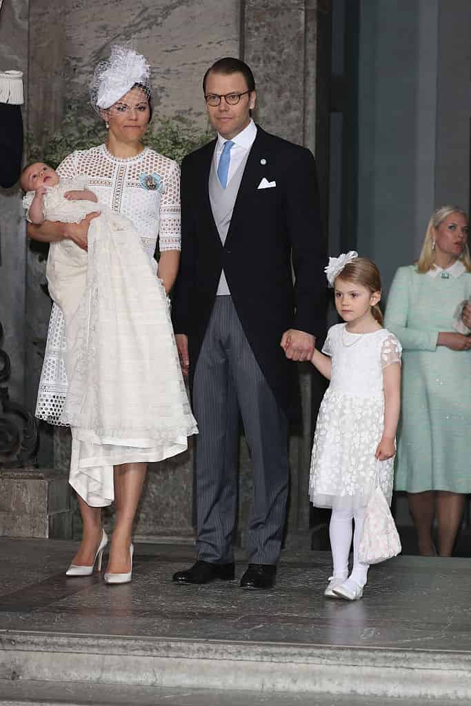 Prinzessin Victoria, Prinz Daniel und Ihre Kinder Prinz Oscar und Prinzessin Estelle von Schweden