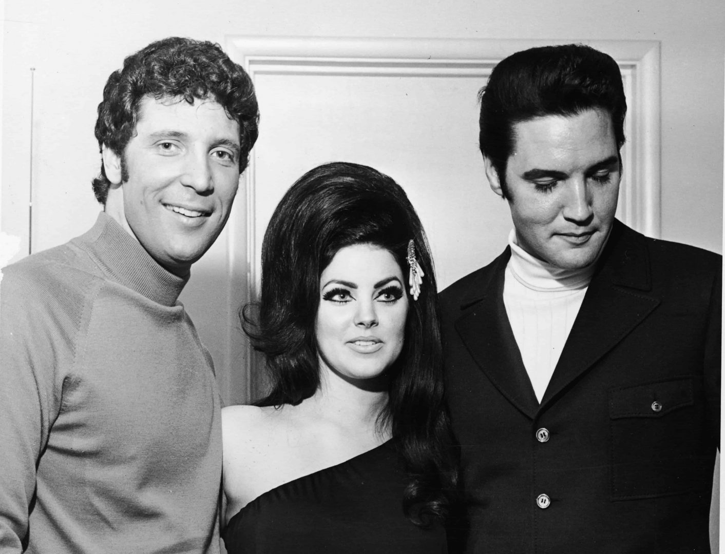 Tom Joney, Priscilla Presley und Elvis Presley