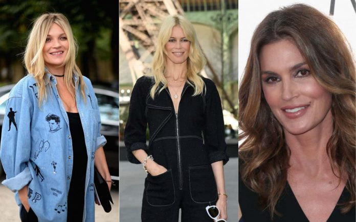 Kate Moss Claudia Schiffer Cindy Crawford Kate Moss Claudia Schiffer Cindy Crawford