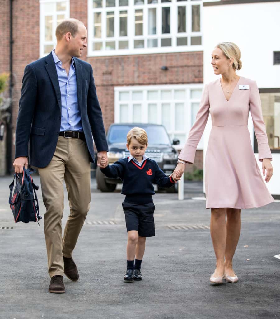 Prinz George und Prinz William