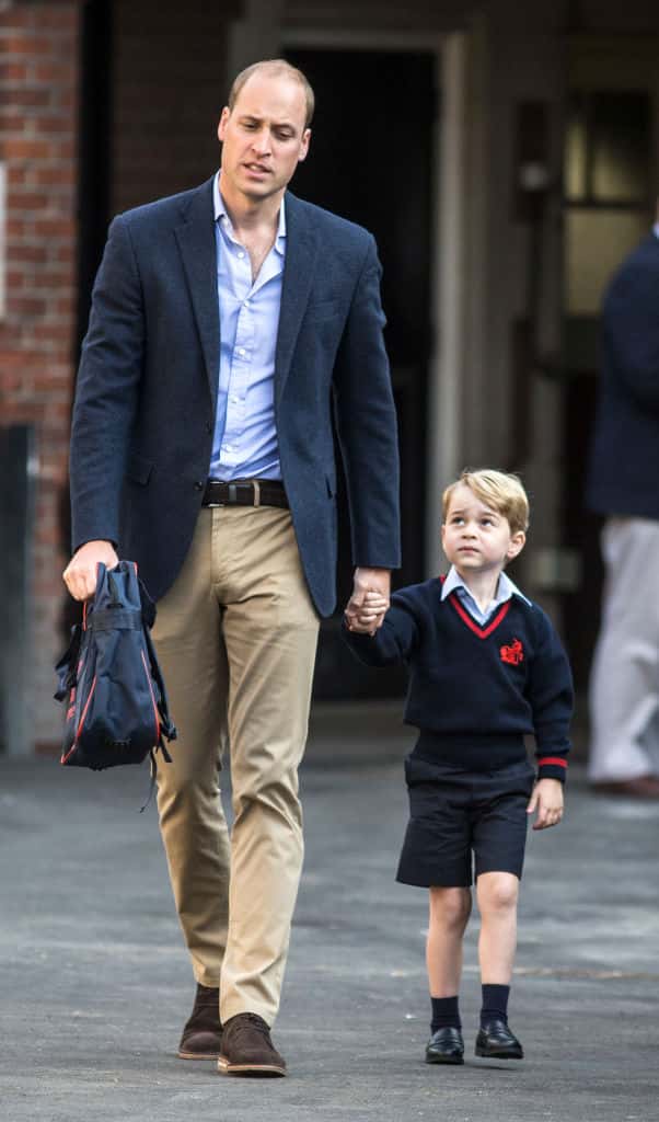 Prinz William und Prinz George